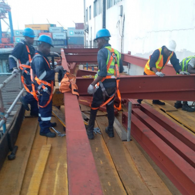 Fabrication and Installation of AC outdoor platform at APM Terminal NPA Apapa port Lagos State